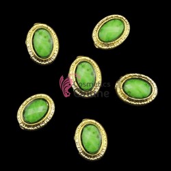 Decoratiuni 3D Metalice 182 Medalion CN cu Piatra 